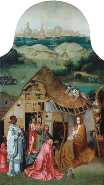 Jheronimus Bosch The Adoration of the Magi oil painting image